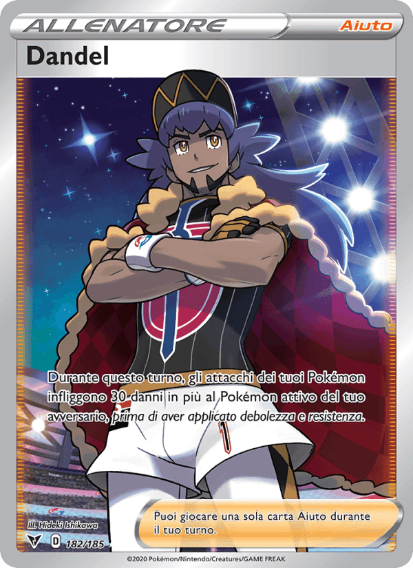 Dandel, carta 182 de Voltaggio Sfolgorante