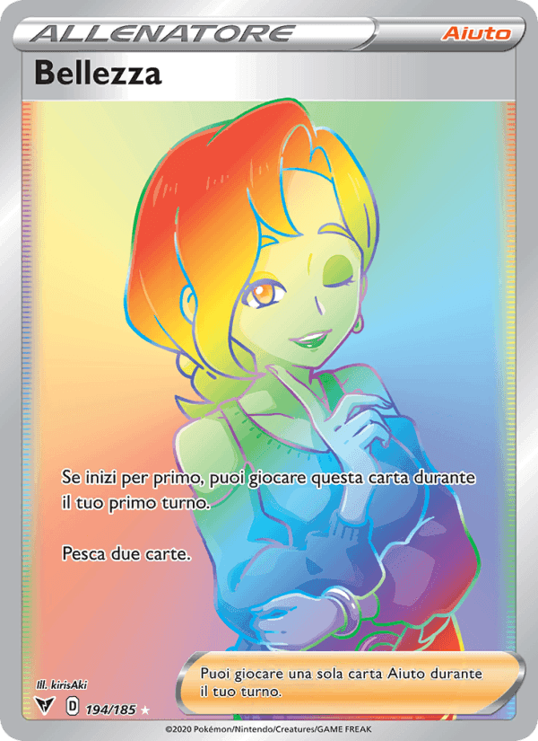 Bellezza, card 194 from Voltaggio Sfolgorante