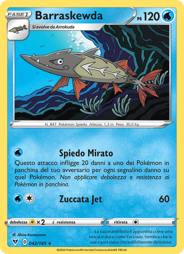 Barraskewda, carta 42 de Voltaggio Sfolgorante