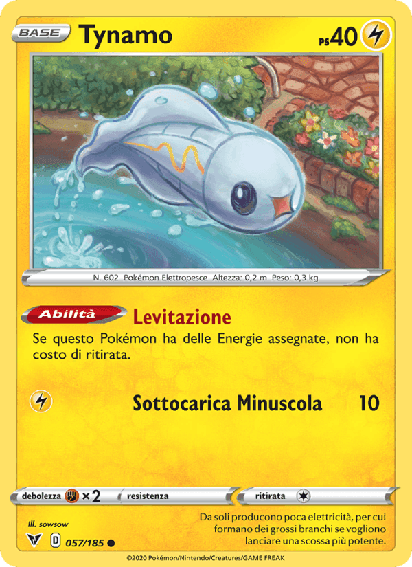 Tynamo, carta 57 di Voltaggio Sfolgorante
