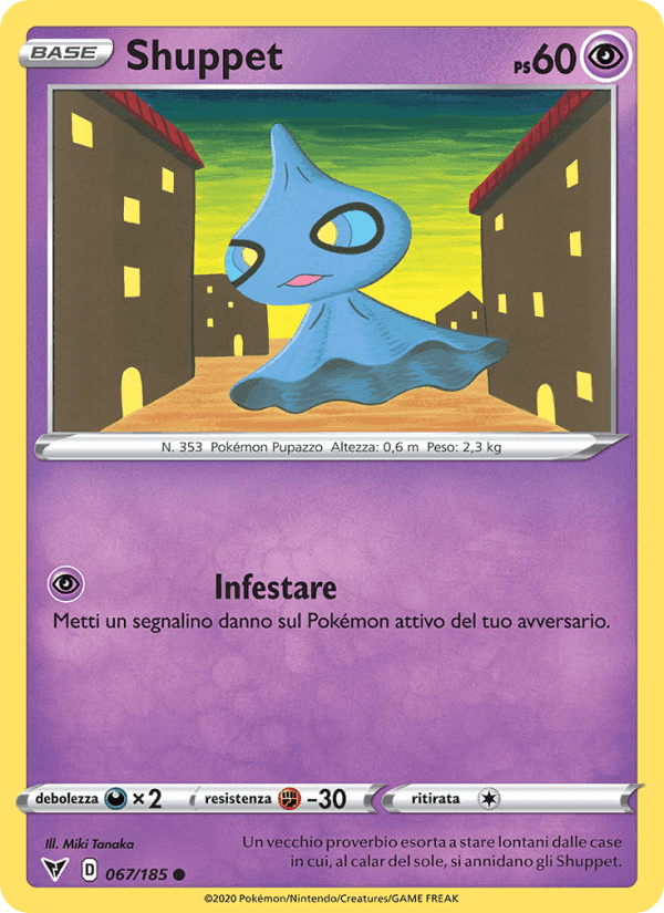 Shuppet, carta 67 di Voltaggio Sfolgorante
