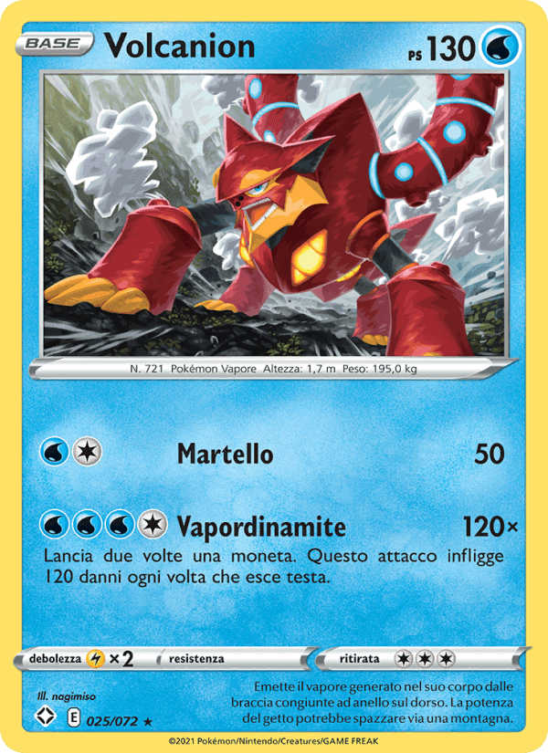 Volcanion, carta 25 di Destino Splendente