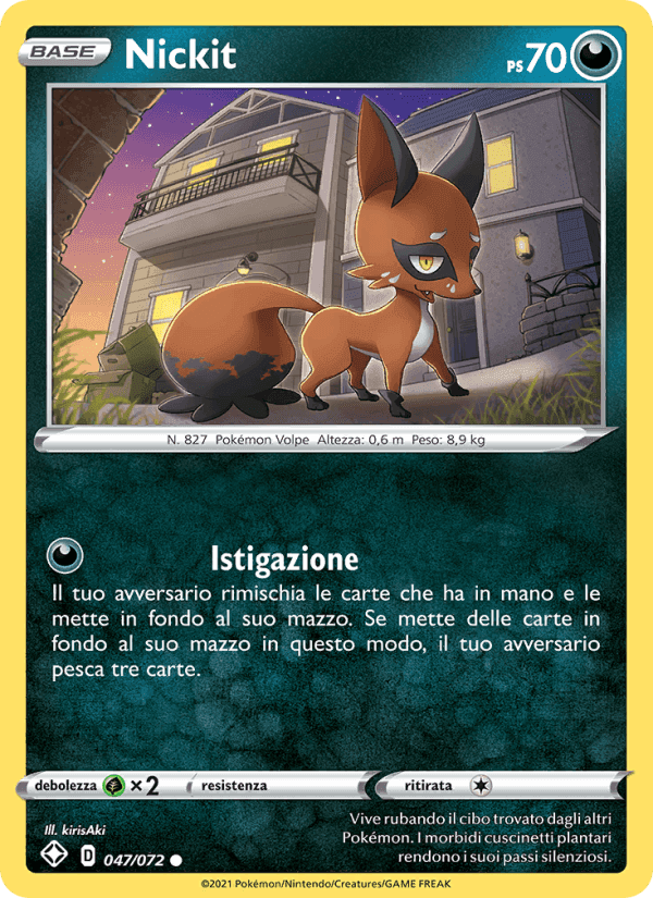 Nickit, card 47 from Destino Splendente