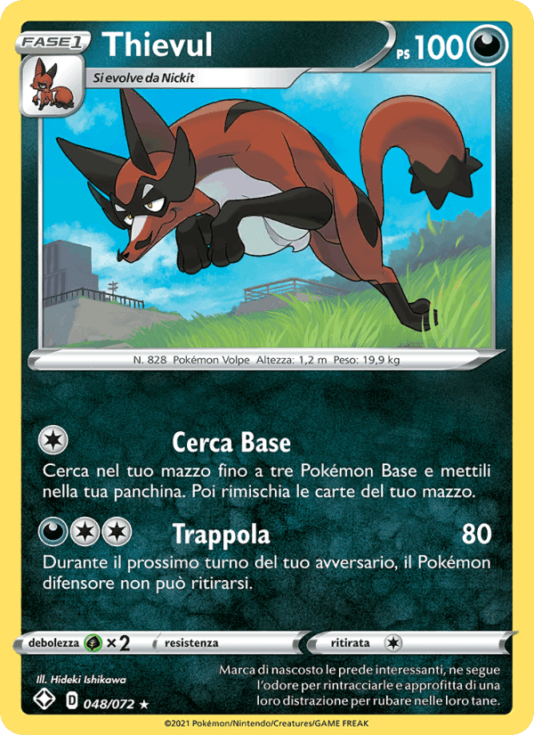 Thievul, card 48 from Destino Splendente