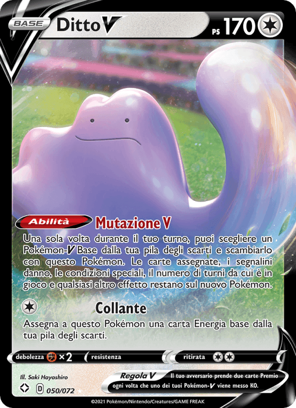 Ditto V, card 50 from Destino Splendente