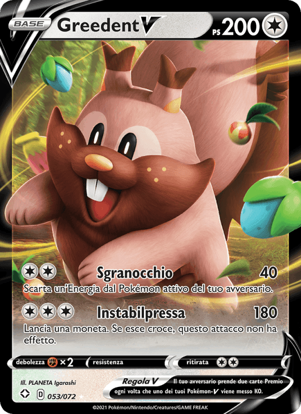 Greedent V, carta 53 di Destino Splendente