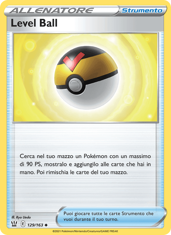 Level Ball, carta 129 di Stili di Lotta