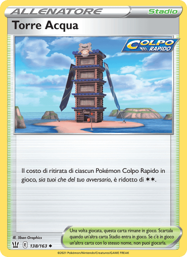 Torre Acqua, carta 138 de Stili di Lotta