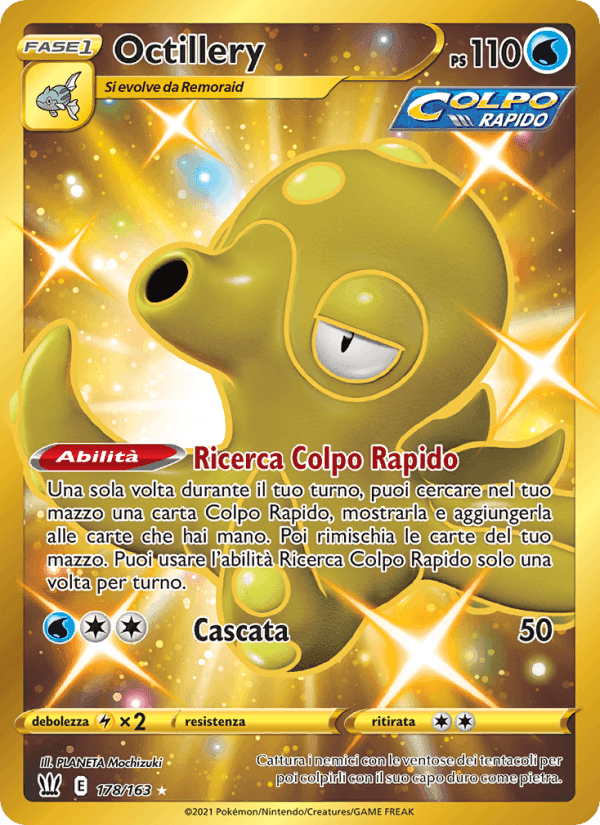 Octillery, carta 178 di Stili di Lotta