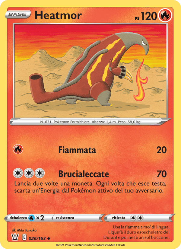 Heatmor, carte 26 de Stili di Lotta