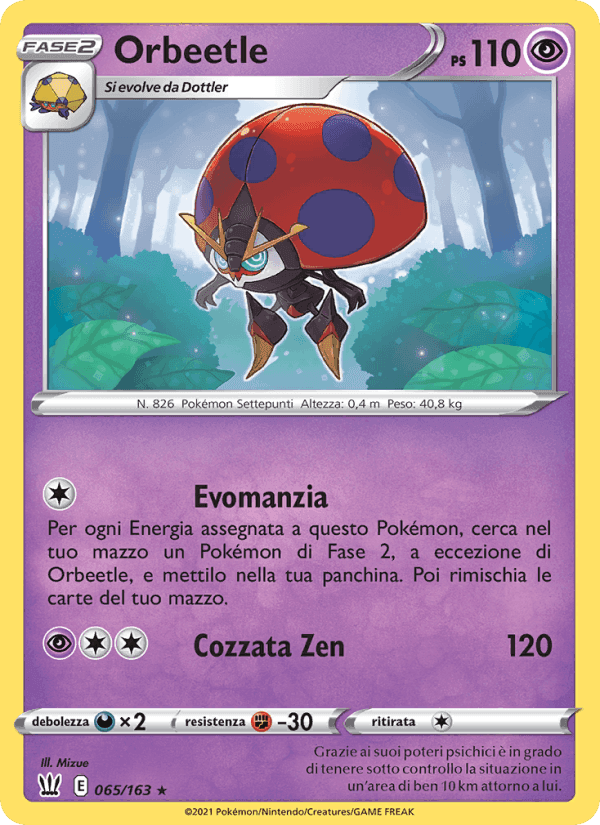Orbeetle, carta 65 di Stili di Lotta