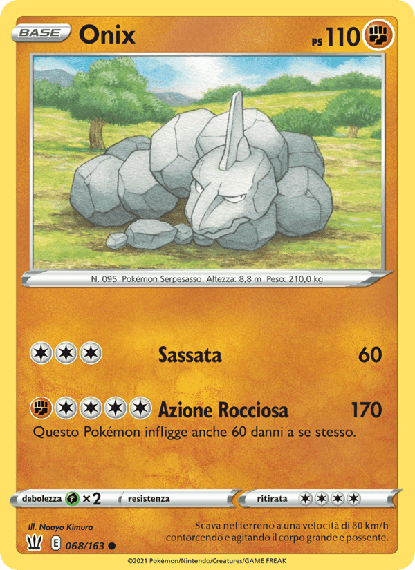 Onix, carta 68 di Stili di Lotta