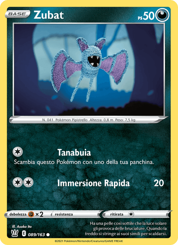 Zubat, carta 89 di Stili di Lotta