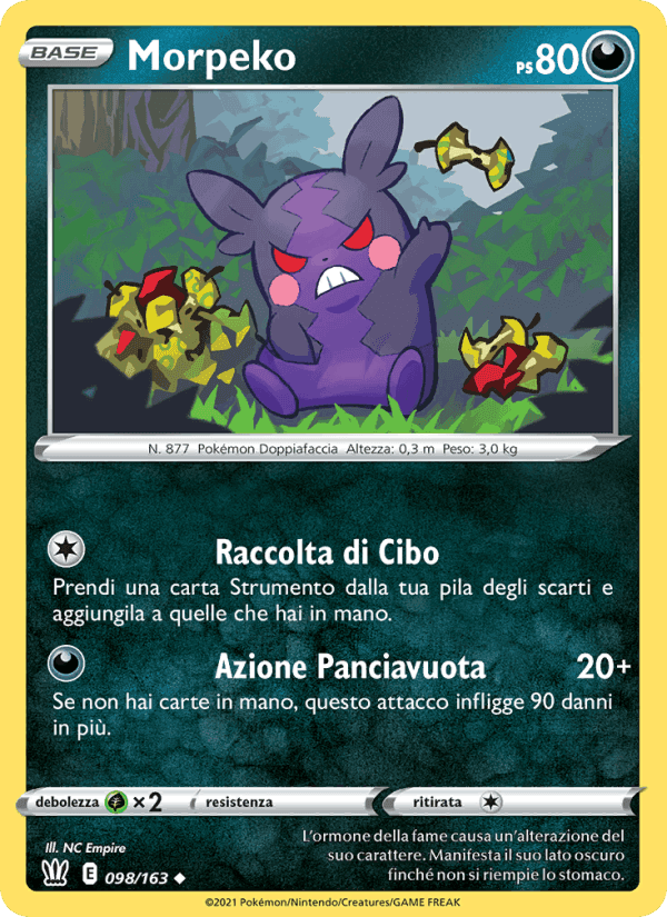Morpeko, carta 98 di Stili di Lotta
