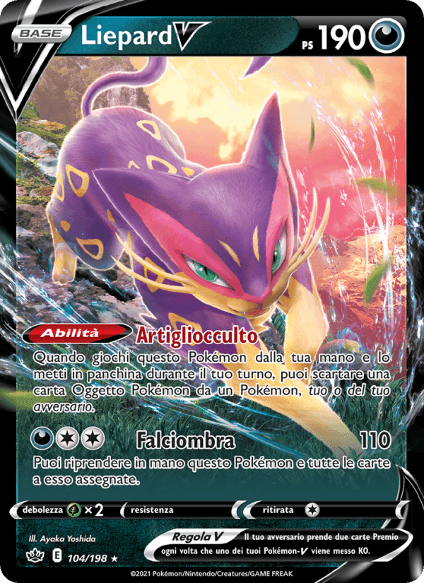 Liepard V, carta 104 di Regno Glaciale
