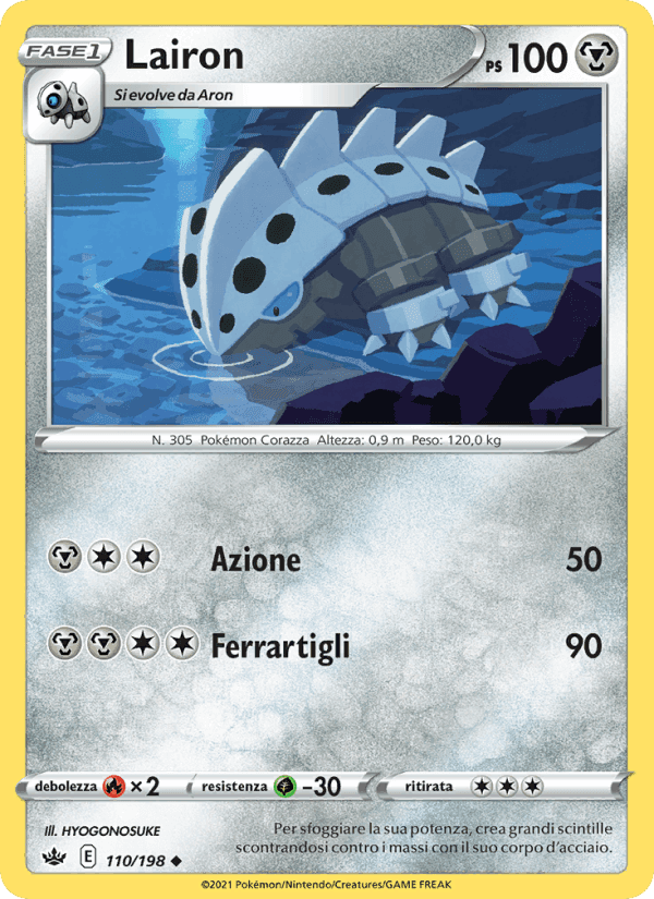 Lairon, carta 110 di Regno Glaciale