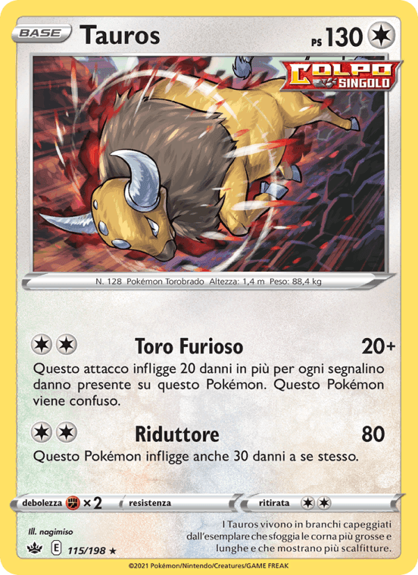 Tauros, carta 115 di Regno Glaciale