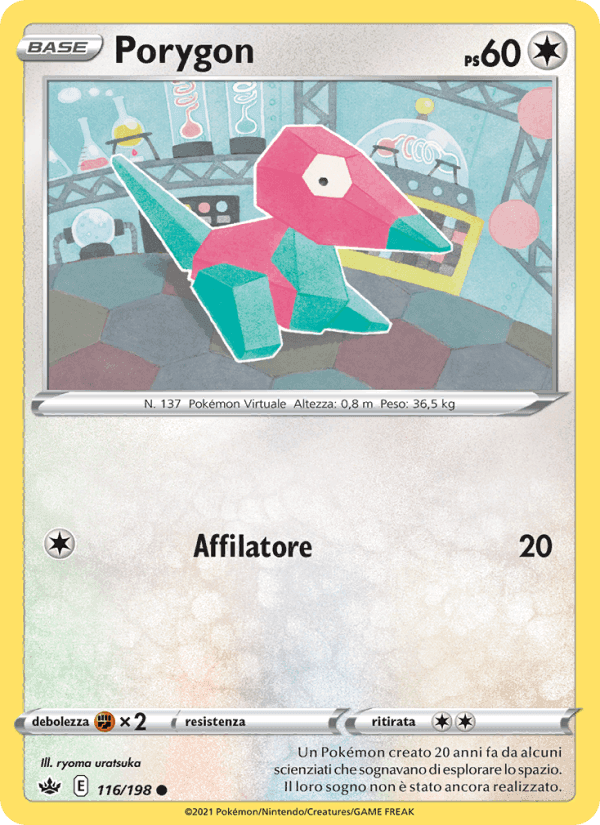 Porygon, carta 116 di Regno Glaciale