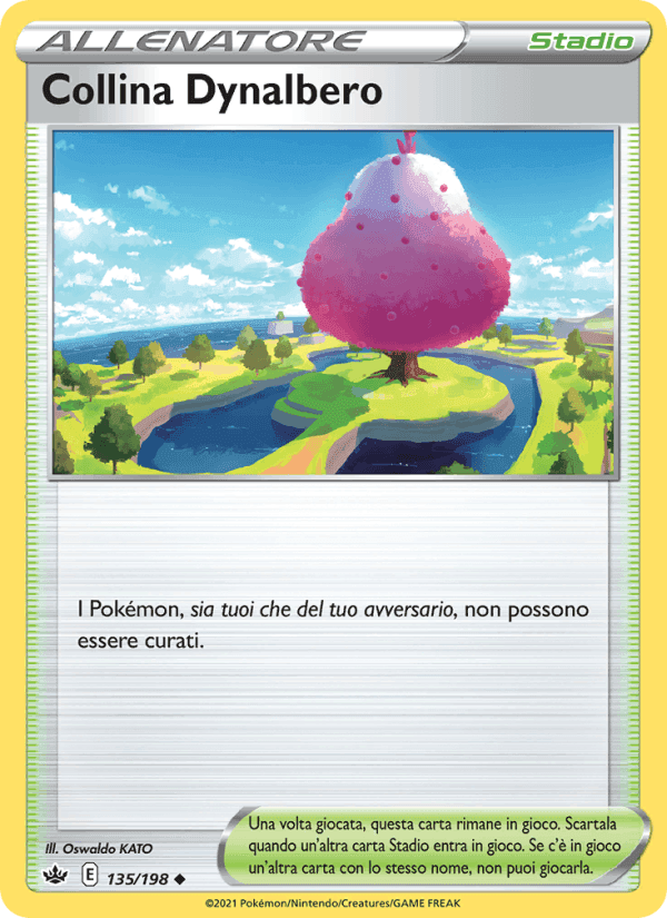Collina Dynalbero, carta 135 di Regno Glaciale