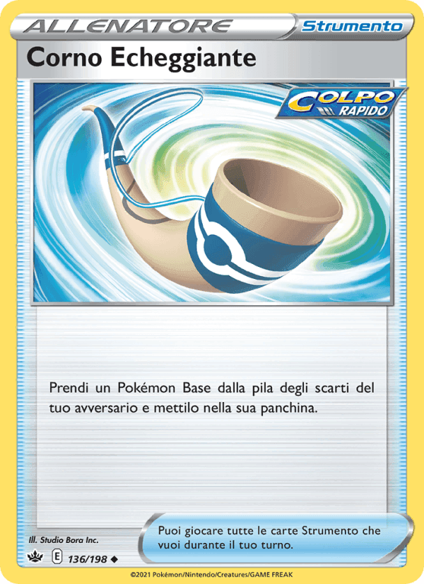 Corno Echeggiante, carta 136 di Regno Glaciale