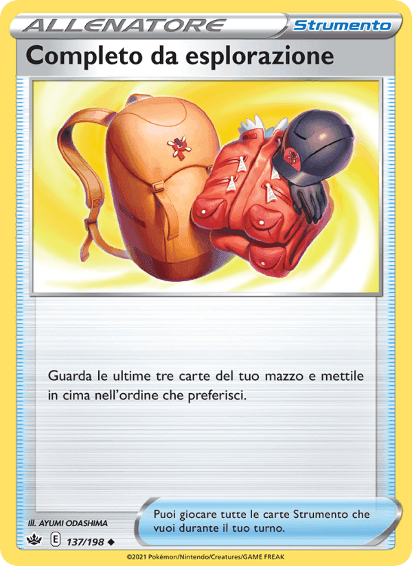 Completo da esplorazione, carta 137 di Regno Glaciale