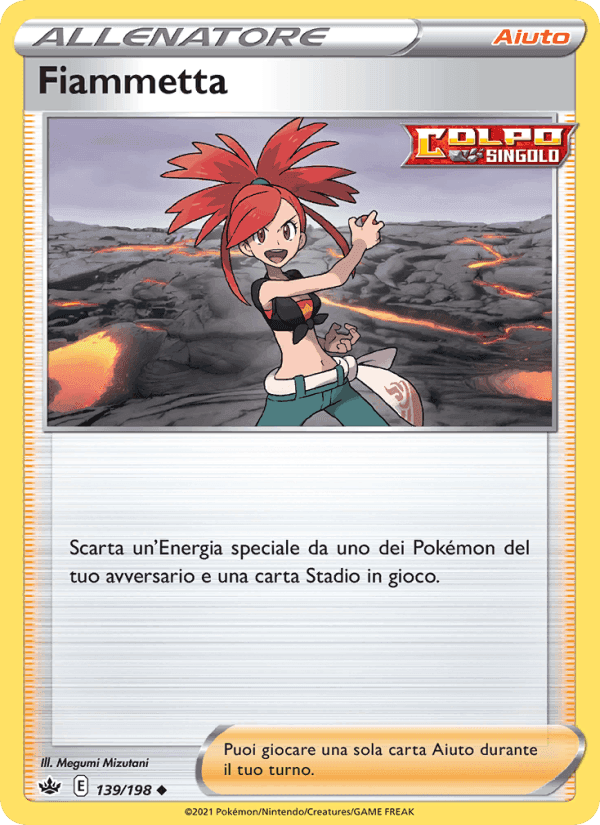 Fiammetta, card 139 from Regno Glaciale