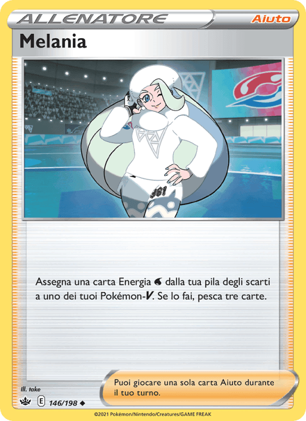 Melania, card 146 from Regno Glaciale