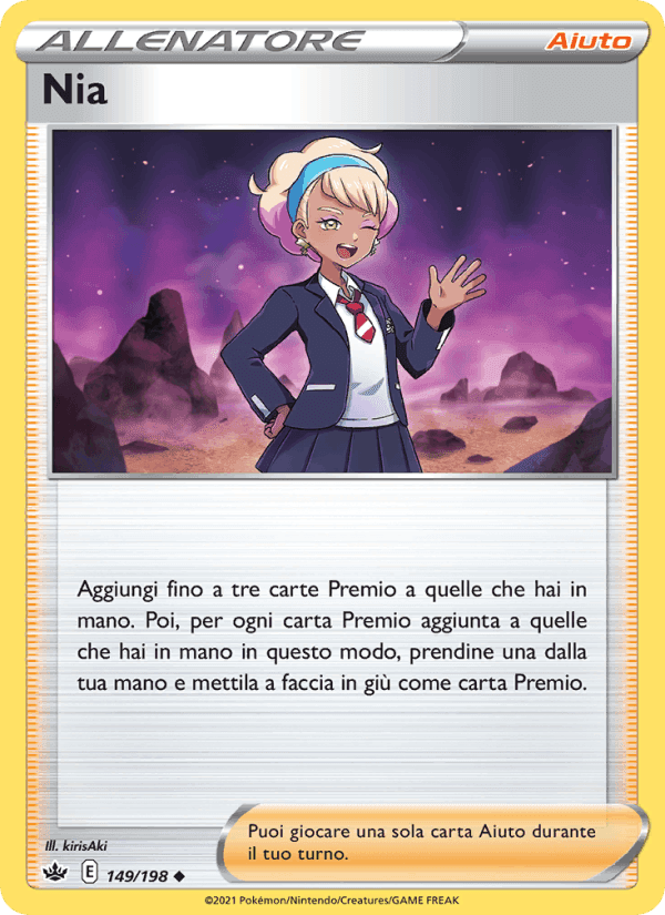 Nia, card 149 from Regno Glaciale
