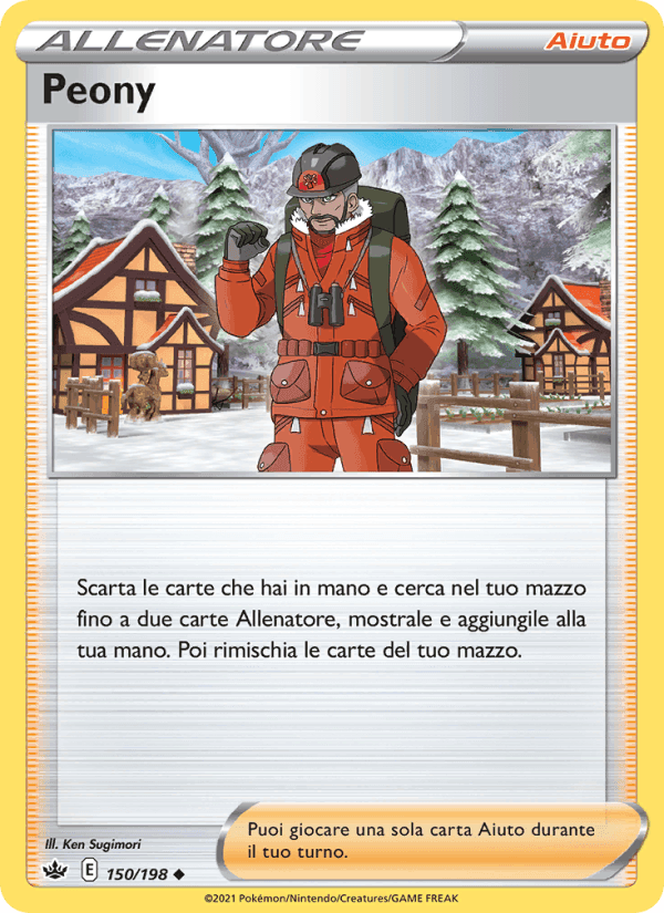 Peony, carta 150 di Regno Glaciale