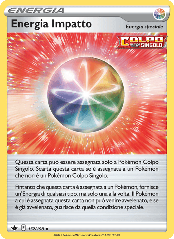 Energia Impatto, carta 157 di Regno Glaciale