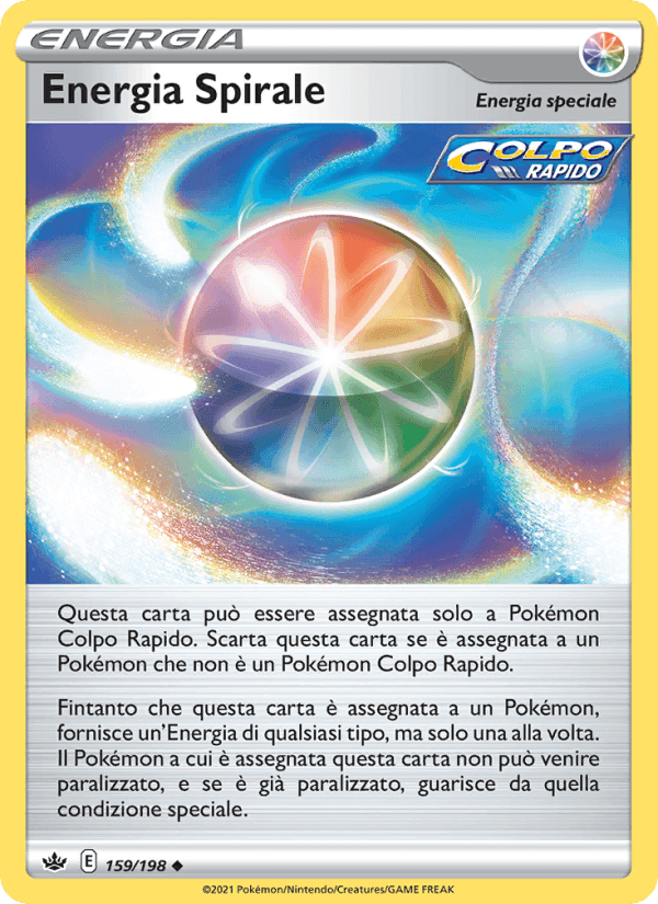 Energia Spirale, carta 159 di Regno Glaciale