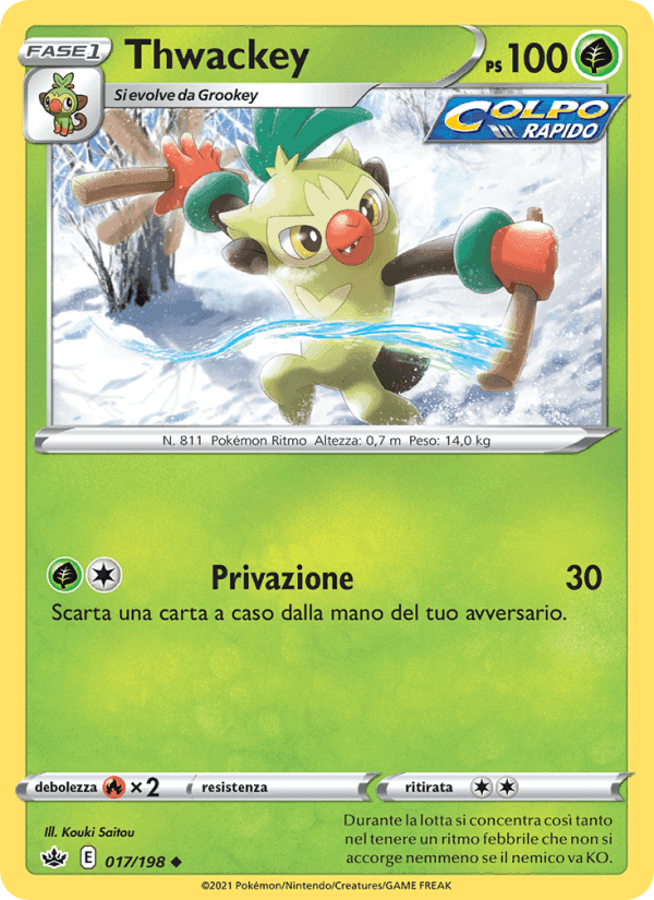 Thwackey, carta 17 di Regno Glaciale