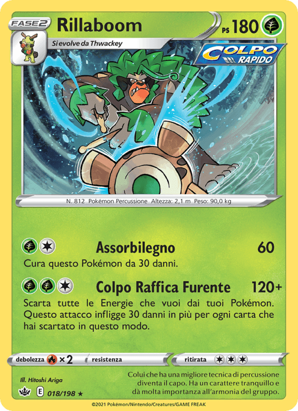 Rillaboom, carta 18 di Regno Glaciale