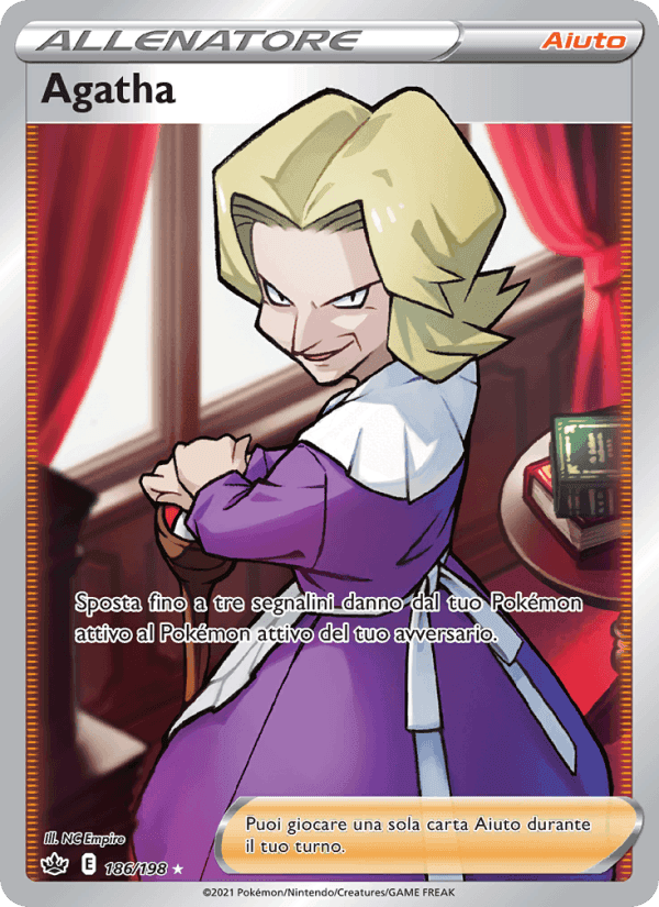 Agatha, card 186 from Regno Glaciale