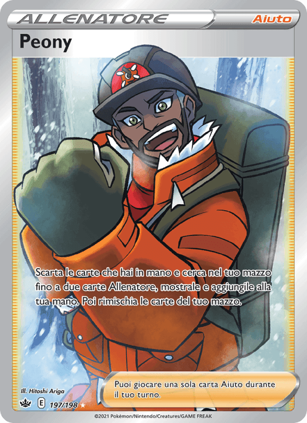 Peony, card 197 from Regno Glaciale