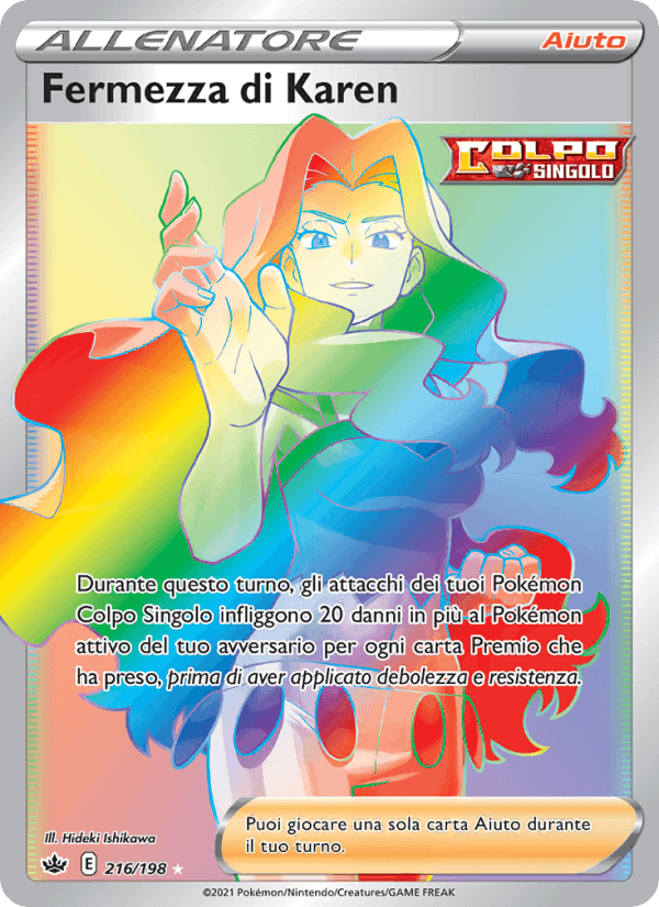 Fermezza di Karen, card 216 from Regno Glaciale