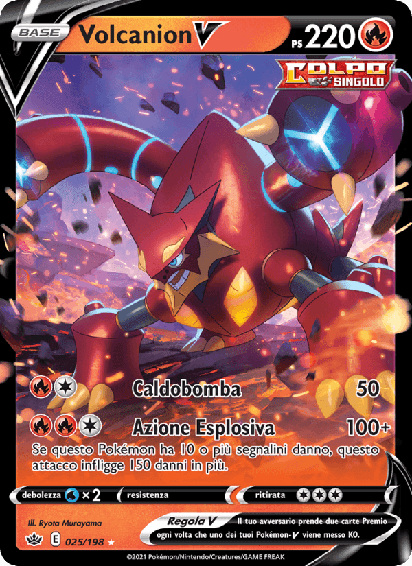 Volcanion V, carta 25 di Regno Glaciale