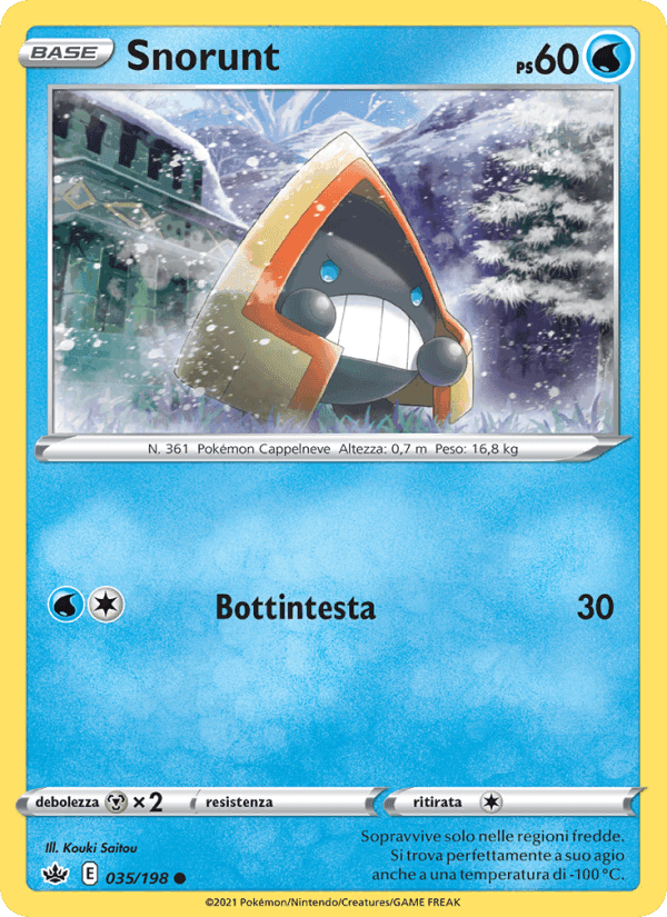 Snorunt, carta 35 di Regno Glaciale