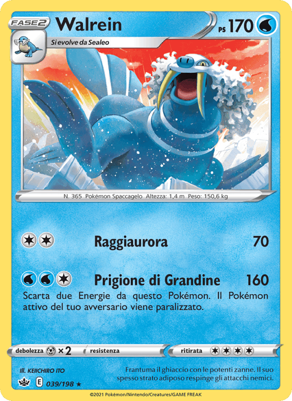 Walrein, carta 39 di Regno Glaciale