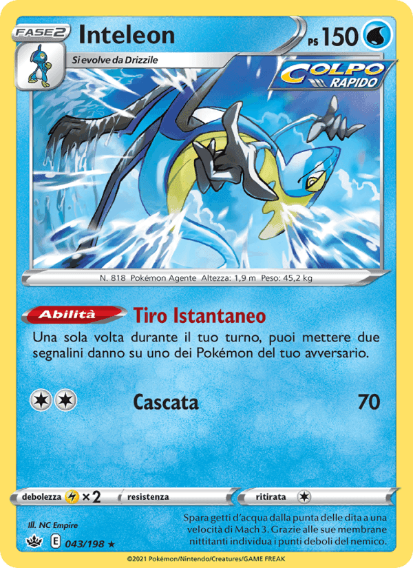 Inteleon, carta 43 di Regno Glaciale