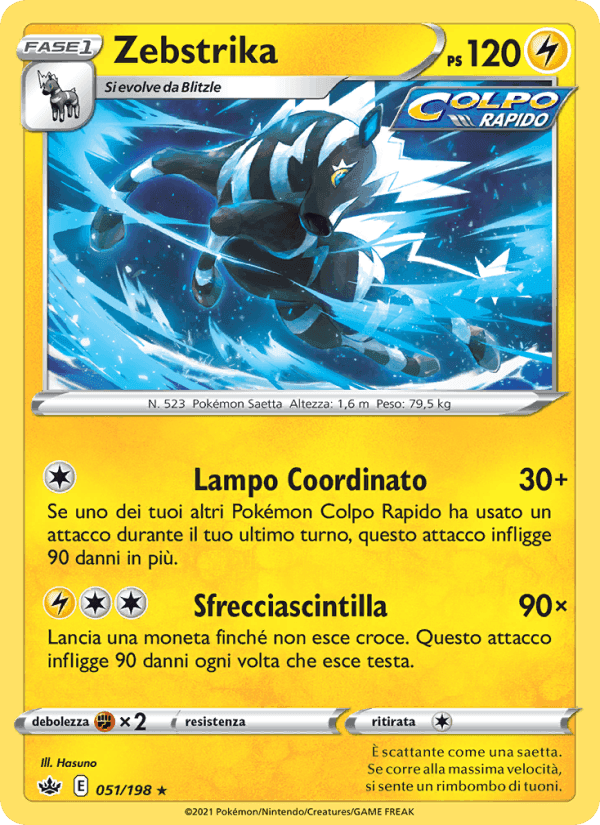 Zebstrika, carta 51 di Regno Glaciale