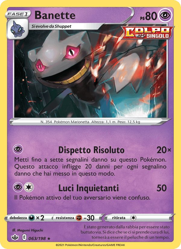 Banette, carte 63 de Regno Glaciale