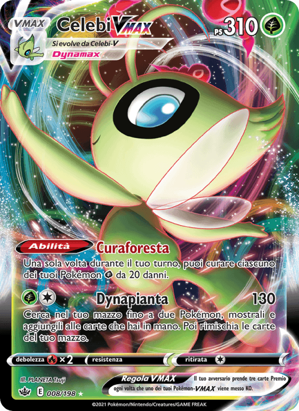 Celebi VMAX, carta 8 di Regno Glaciale