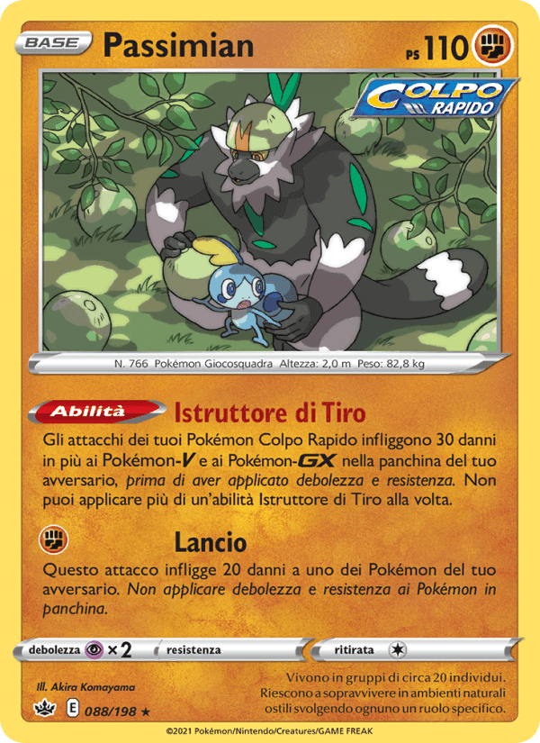 Passimian, carta 88 di Regno Glaciale