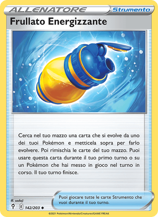 Frullato Energizzante, carta 142 di Evoluzioni Eteree