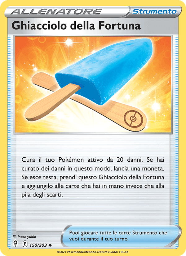 Ghiacciolo della Fortuna, card 150 from Evoluzioni Eteree