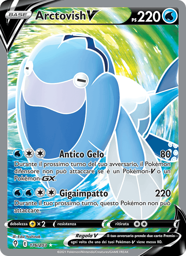 Arctovish V, carta 176 di Evoluzioni Eteree