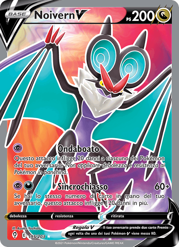 Noivern V, carta 195 di Evoluzioni Eteree