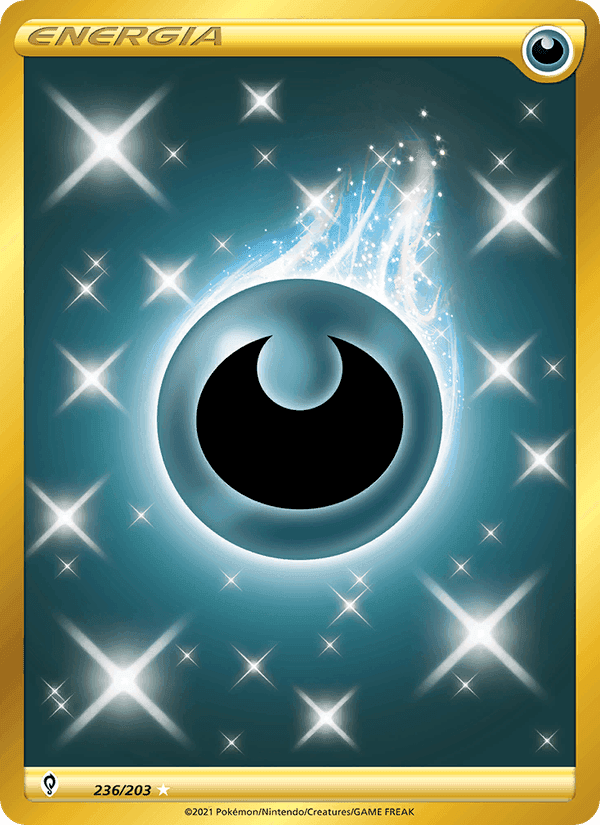 Energia Oscurità, card 236 from Evoluzioni Eteree