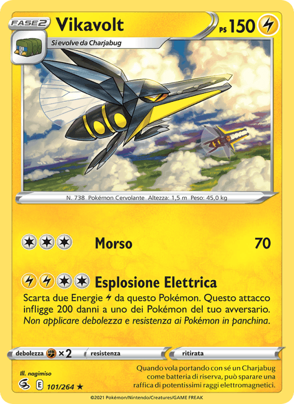 Vikavolt, carta 101 di Colpo Fusione